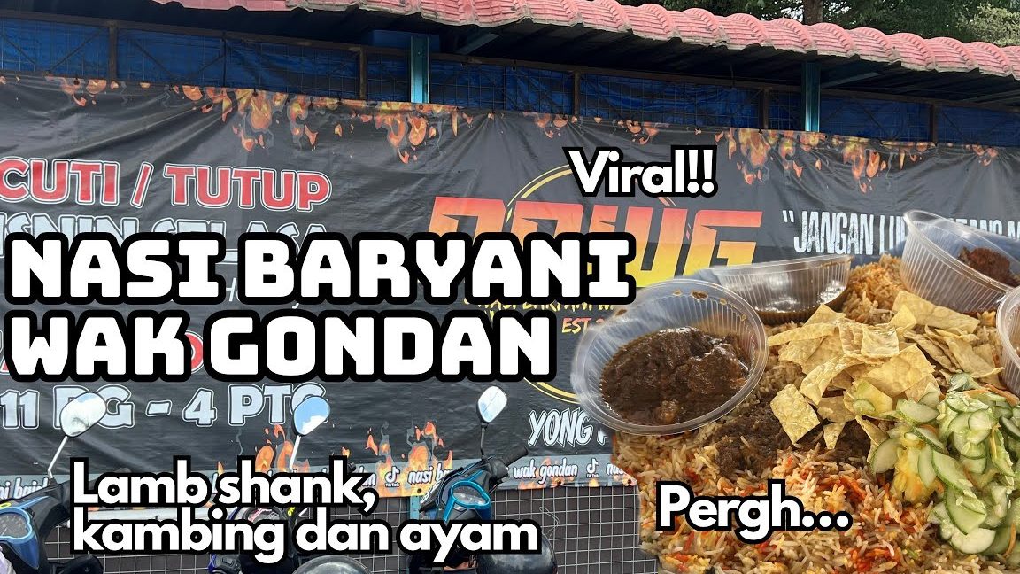 Nasi Baryani Wak Gondan 1 nasi baryani wak gondan