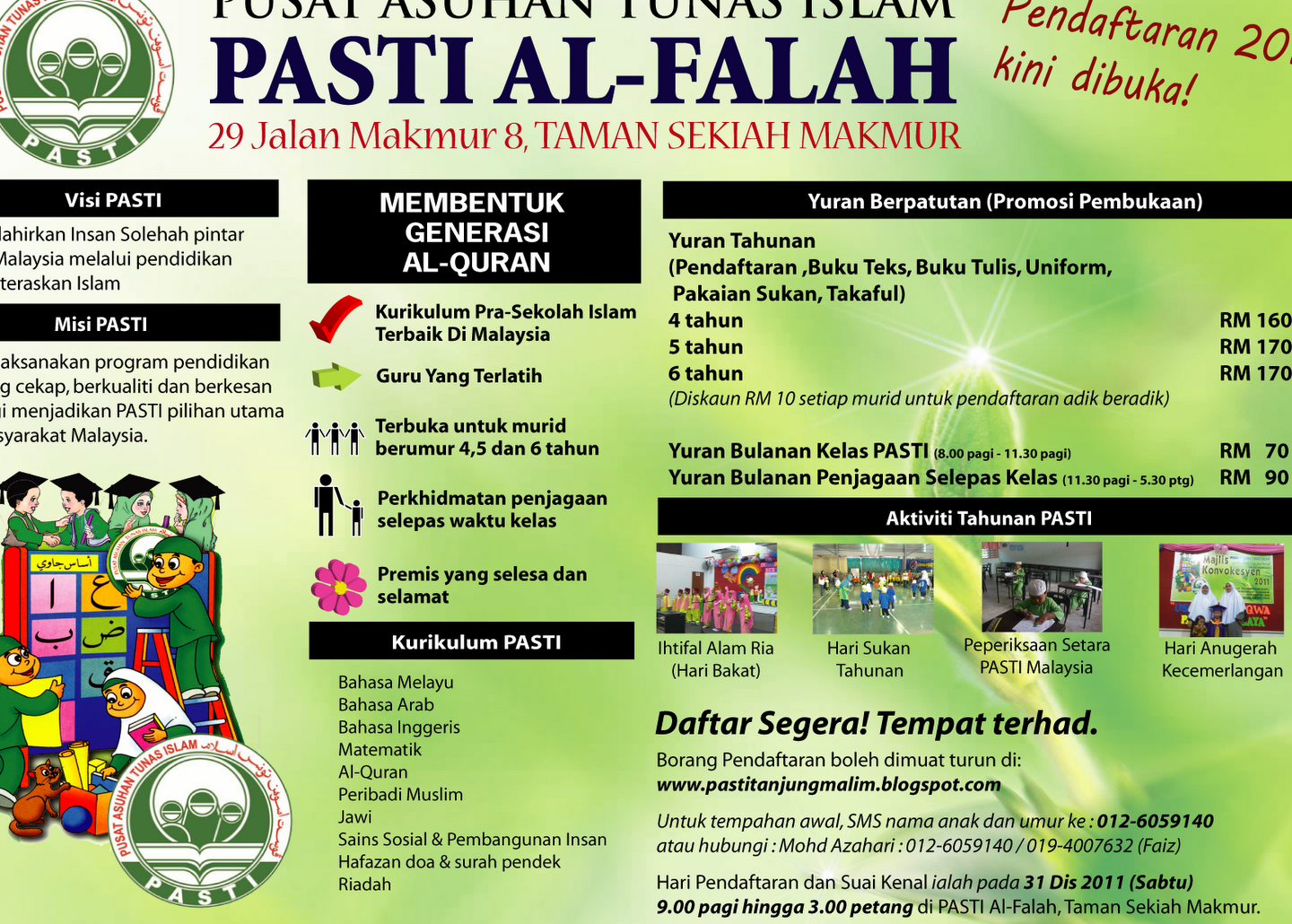 Pasti Al Falah 2, 1 pasti al falah 2